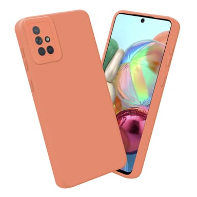 Samsung Galaxy A71 4G Suojakuori Kotelo (Oranssi)