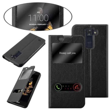 Lompakkokotelo LG K8 2016 Case (Musta)