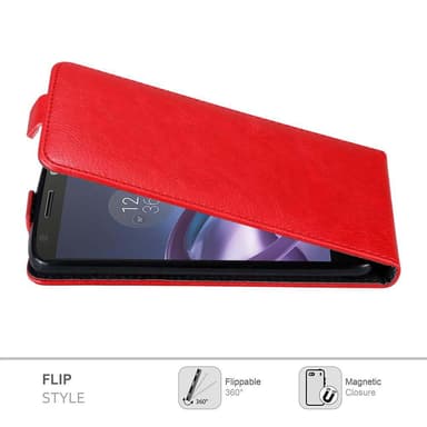 Motorola MOTO Z Suojakuori Lompakkokotelo (Punainen)