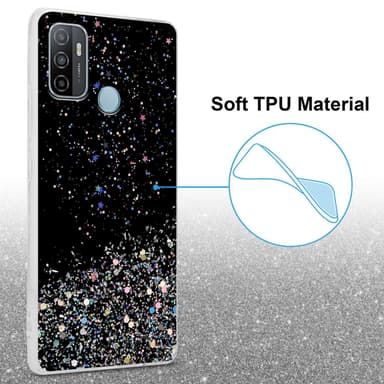Oppo A53 Suojakuori Kotelo (Musta)