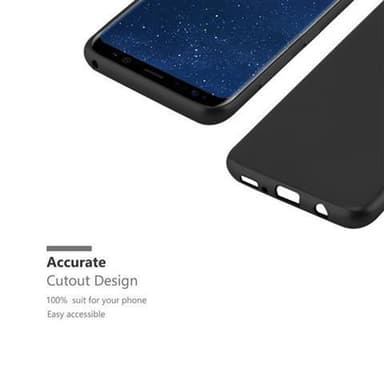 Samsung Galaxy S8 Suojakuori Kotelo (Musta)