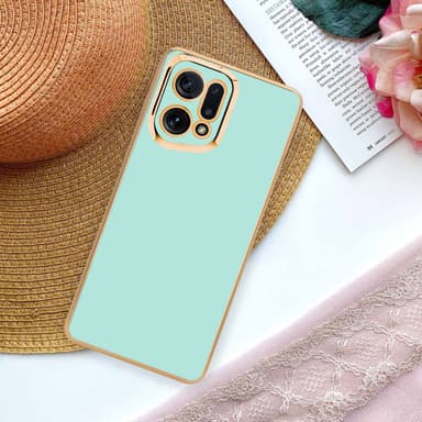 Oppo FIND X5 Suojakuori Case Cover (Green)