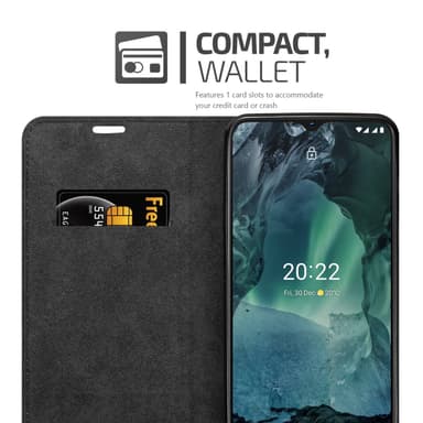 Nokia G11 / G21 Suojakuori Lompakkokotelo (Punainen)