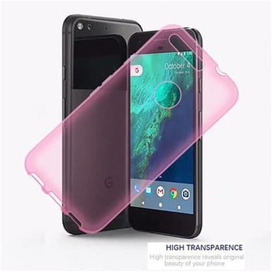 Google PIXEL Suojakuori Kotelo (Vaaleanpunainen)