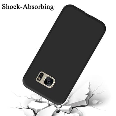 Samsung Galaxy S7 Suojakuori Kotelo Case (Musta)