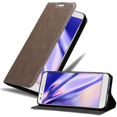 Honor 7 Suojakuori Lompakkokotelo (Ruskea)