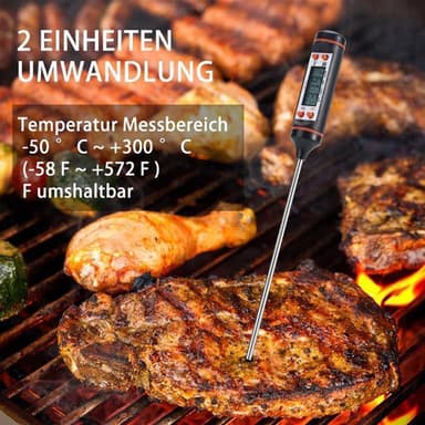 Digitaalinen Lämpömittari (musta)