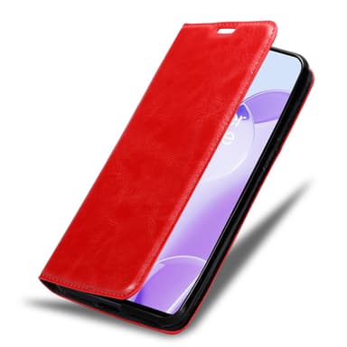 OnePlus 9RT 5G Suojakuori Lompakkokotelo (Punainen)