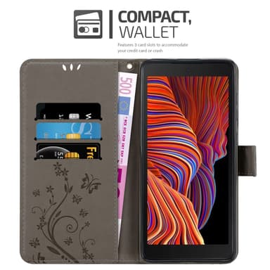 Samsung Galaxy XCover 5 Suojakuori Lompakkokotelo