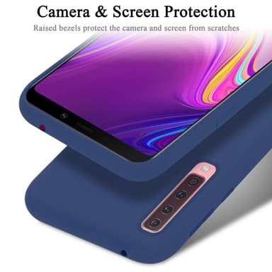Samsung Galaxy A9 2018 Suojakuori Kotelo (Sininen)