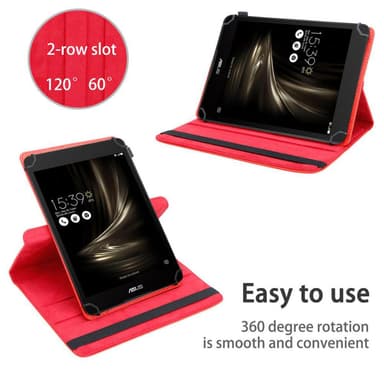 Asus Zenpad 3 (8.0 tuumaa) Suojakuori Kotelo (Punainen)