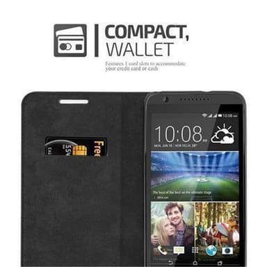 HTC Desire 820 Suojakuori Lompakkokotelo (Punainen)