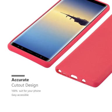 Suojakuori Samsung Galaxy NOTE 8 Kotelo (Punainen)