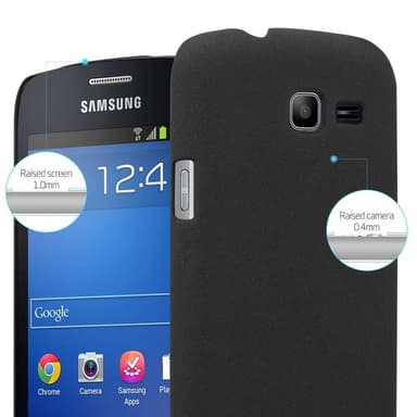Samsung Galaxy TREND LITE Suojakuori Kotelo (Musta)