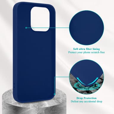 iPhone 14 PRO MAX Suojakuori Kotelo Case (Sininen)