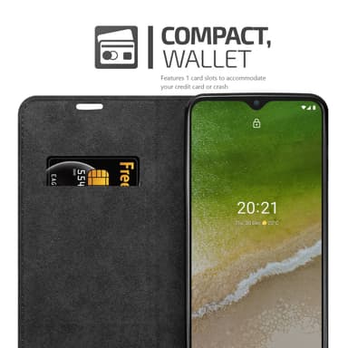 Nokia G50 5G Suojakuori Lompakkokotelo (Punainen)