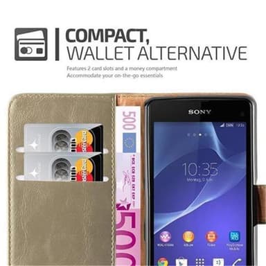 Sony Xperia Z1 COMPACT Suojakuori Lompakkokotelo