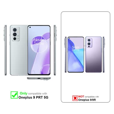OnePlus 9RT 5G Suojakuori Lompakkokotelo (Punainen)