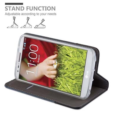LG G2 MINI Suojakuori Lompakkokotelo (Sininen)