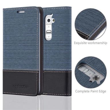 LG G2 MINI Suojakuori Lompakkokotelo (Sininen)