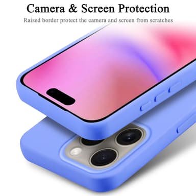 iPhone 16 PRO MAX Suojakuori Kotelo (Violetti)