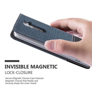 LG G2 MINI Suojakuori Lompakkokotelo (Sininen)