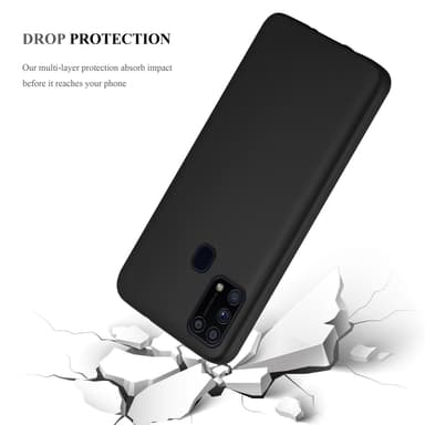Samsung Galaxy M31 Suojakuori Kotelo (Musta)