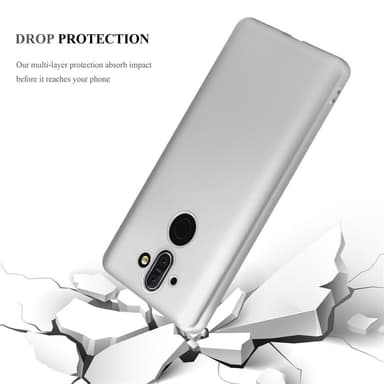 Nokia 8 Sirocco Suojakuori Kotelo (Hopea)