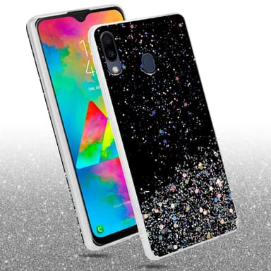 Samsung Galaxy M20 Suojakuori Kotelo (Musta)