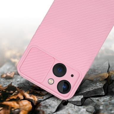iPhone 13 Suojakuori Kotelo (Vaaleanpunainen)