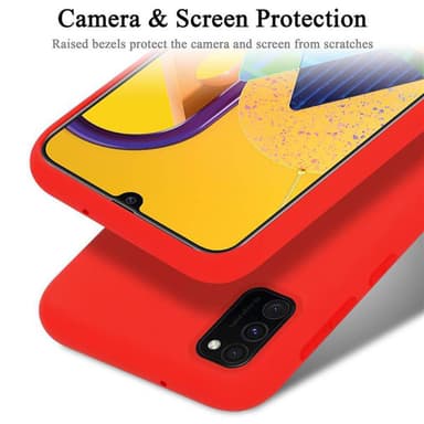 Samsung Galaxy M21 / M30s Suojakuori Kotelo (Punainen)