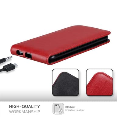 LG X POWER 3 Suojakuori Lompakkokotelo (Punainen)