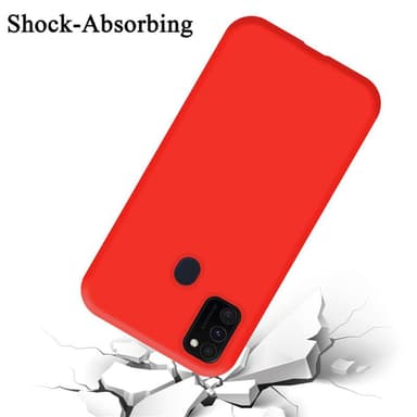 Samsung Galaxy M21 / M30s Suojakuori Kotelo (Punainen)