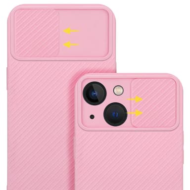 iPhone 13 Suojakuori Kotelo (Vaaleanpunainen)