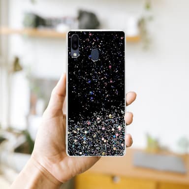 Samsung Galaxy M20 Suojakuori Kotelo (Musta)