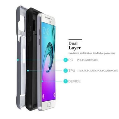 Samsung Galaxy A5 2016 Suojakuori Kotelo (Hopea)