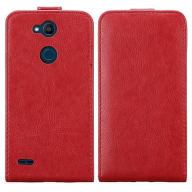 LG X POWER 3 Suojakuori Lompakkokotelo (Punainen)