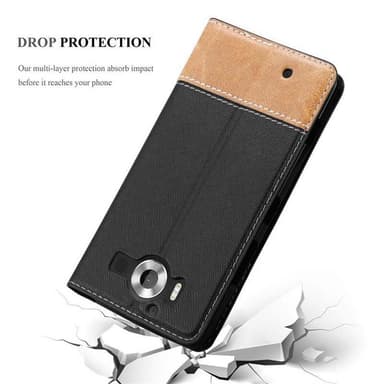 Nokia Lumia 950 Suojakuori Case (Musta)