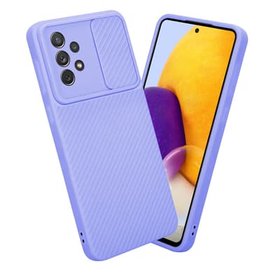 Samsung Galaxy A72 4G / 5G Suojakuori Kotelo (Violetti)