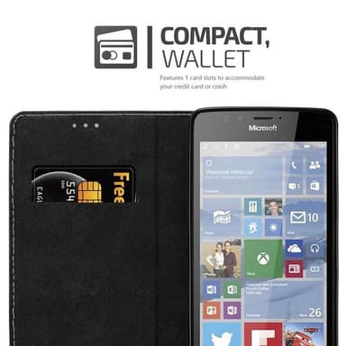 Nokia Lumia 950 Suojakuori Case (Musta)