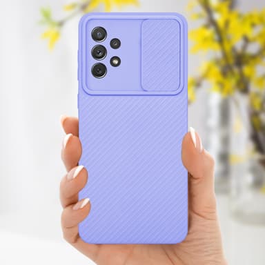 Samsung Galaxy A72 4G / 5G Suojakuori Kotelo (Violetti)