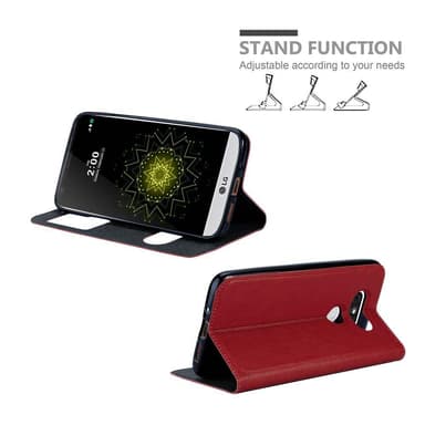 Lompakkokotelo LG G5 Case (Punainen)