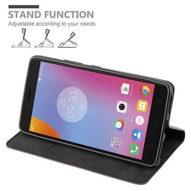 Lenovo K6 NOTE Suojakuori Lompakkokotelo (Ruskea)
