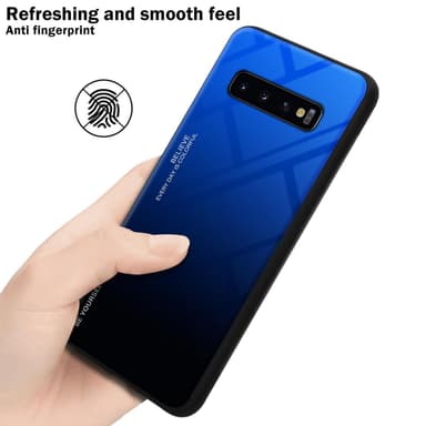 Suojakuori Samsung Galaxy S10 PLUS Kotelo (Musta)