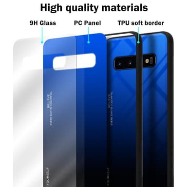 Suojakuori Samsung Galaxy S10 PLUS Kotelo (Musta)