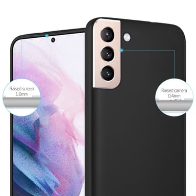 Samsung Galaxy S22 PLUS Suojakuori Kotelo (Musta)