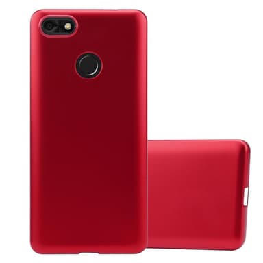 Huawei Y6 PRO 2017 Suojakuori Kotelo (Punainen)