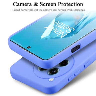 OnePlus 12R Suojakuori Kotelo Case (Violetti)