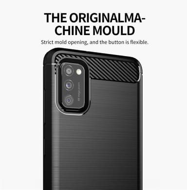 Suojakuori Samsung Galaxy A41 Kotelo (Musta)