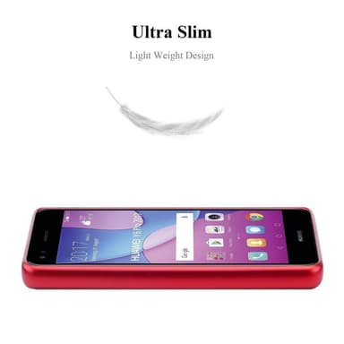 Huawei Y6 PRO 2017 Suojakuori Kotelo (Punainen)